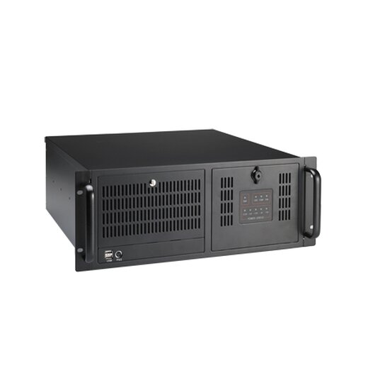 ACP-4000MB-30F 19 Zoll 4HE Industrie-PC Gehuse Rev.F  mit Smart Control BD (62368) | ACP-4000MB-30F mit 300W Netzteil