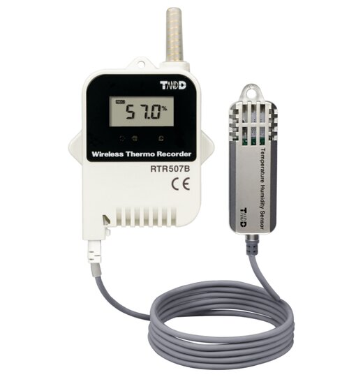 RTR507B Funk Datenlogger fr Temperatur und Luftfeuchte, High Precision