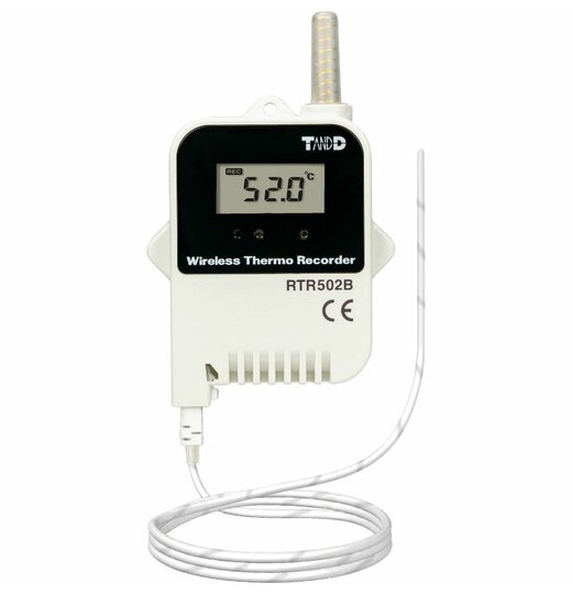 RTR502B Funk Datenlogger für Temperatur, externer Sensor