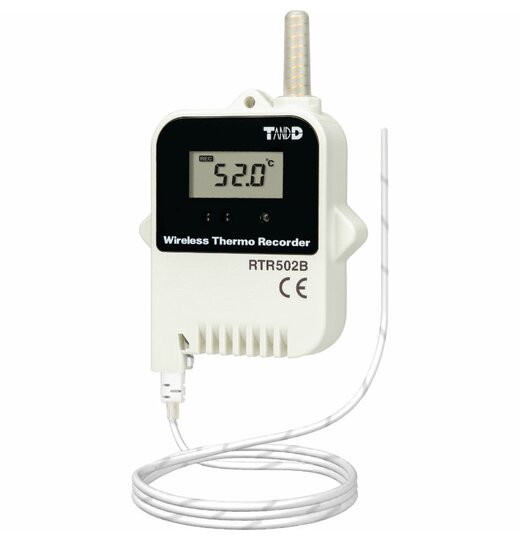 RTR502B Funk Datenlogger fr Temperatur, externer Sensor