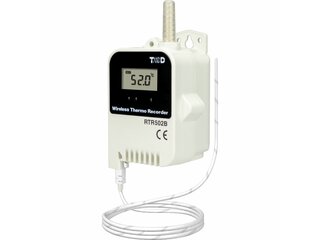 RTR502BL Funk Datenlogger für Temperatur, externer Sensor...