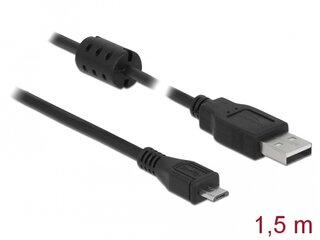 USB Kable, Typ A -> Micro B, 1.5m lang