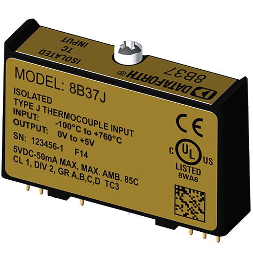 8B37 Nicht-linearisierte Thermoelement Eingangsmodule