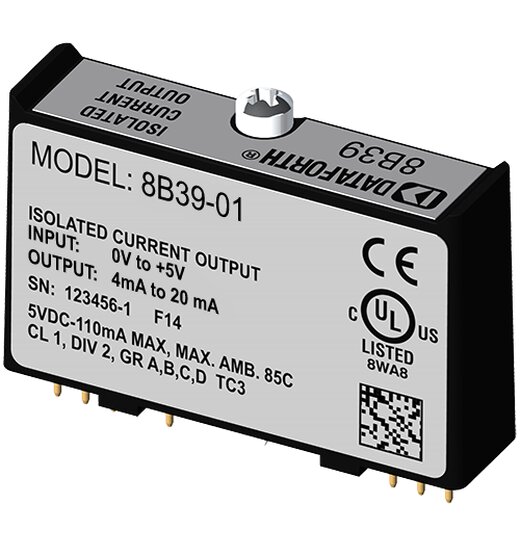 8B39-04 Stromausgangsmodule | Eingang 5V | Ausgang 0-20mA