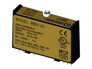 8B51 Spannungseingangsmodule, 20kHz Bandbreite