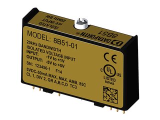 8B51 Spannungseingangsmodule, 20kHz Bandbreite