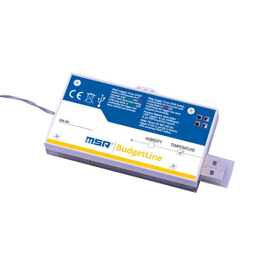 MSR86 PDF Temperatur Datenlogger mit Anzeige und externen Temperatursensor