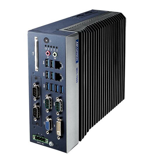 MIC-7500B-U4B1 Industrie-PC-System mit Intel Celeron Prozessor G3900E