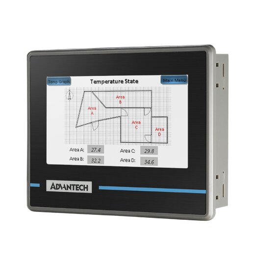 WOP-204K 4,3 Zoll WQVGA HMI-Operator-Panel mit HMINavi Software