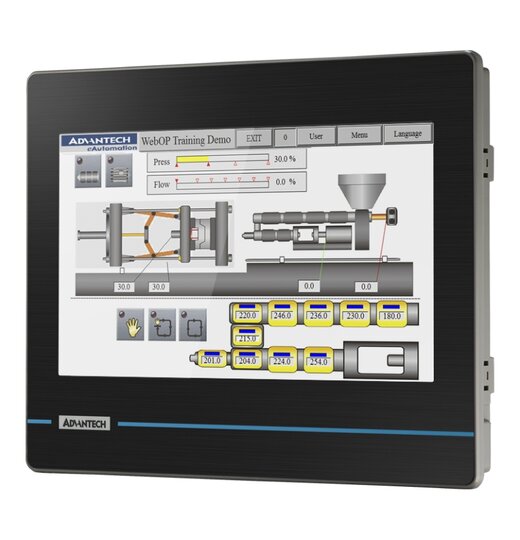 WOP-210K 10,1 Zoll WSVGA HMI-Operator-Panel mit HMINavi Software