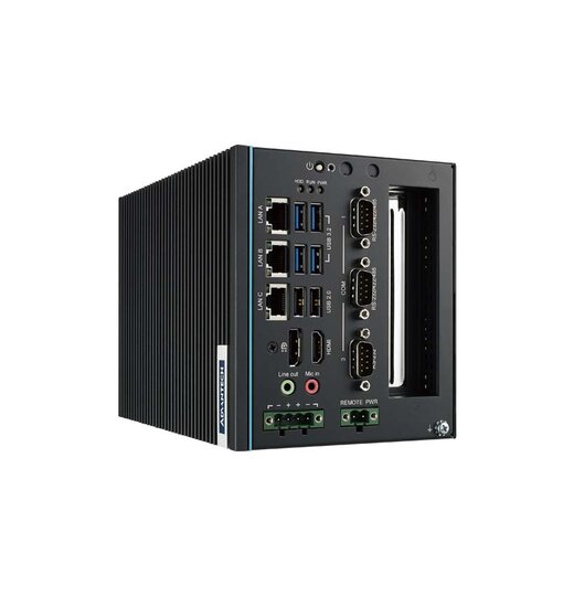 UNO-348 kompakter Embedded Edge Controller mit Intel CPU der 10. Generation 1 x PCIe x16