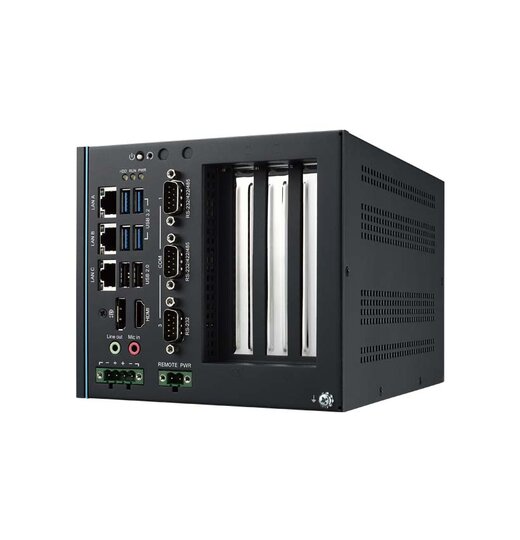 UNO-348 kompakter Embedded Edge Controller mit Intel CPU der 10. Generation 1 x PCIe x16, 2 x PCI