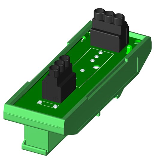SCM7BP01-DIN 1-Kanal Bachpanel DIN