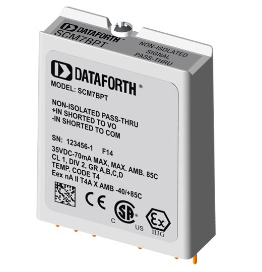 SCM7BPT Nicht-isoliertes Signal pass thru Modul