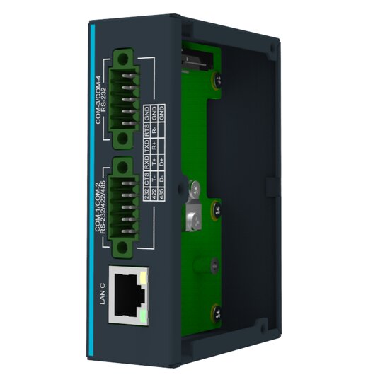 UNO-127-RS1EA Second-Stack Modul mit 4 x COM, 1 x LAN, 1 x M.2 B-Key