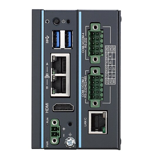 UNO-127-RS1EA Second-Stack Modul mit 4 x COM, 1 x LAN, 1 x M.2 B-Key