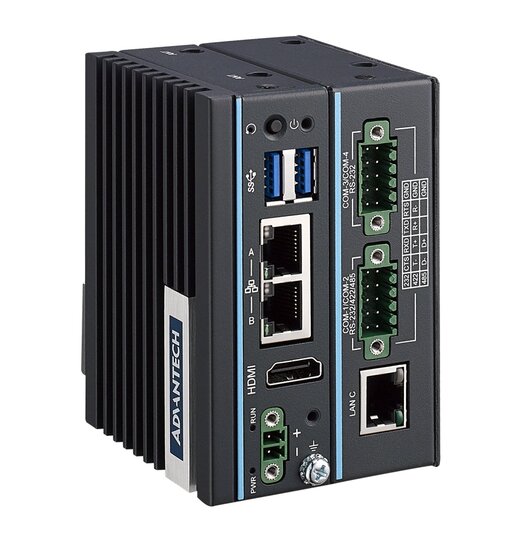 UNO-127-RS1EA Second-Stack Modul mit 4 x COM, 1 x LAN, 1 x M.2 B-Key