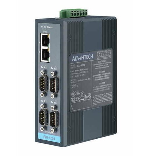 EKI-1224-CE 4-port Modbus Gateway