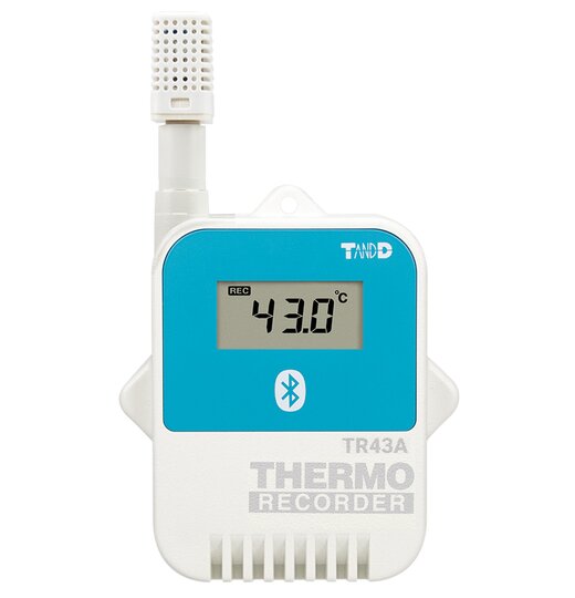TR43A Bluetooth Temperatur- und Luftfeuchtigkeitslogger mit externem Sensor