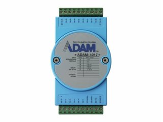 ADAM-4017+: 8 Kanal Analog Eingangsmodul, RS-485 / Modbus