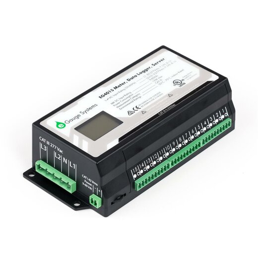 EG4015 eGauge Core Energie-Datenlogger fr bis zu 15 Stromkreise