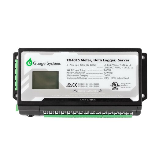 EG4015 eGauge Core Energie-Datenlogger fr bis zu 15 Stromkreise