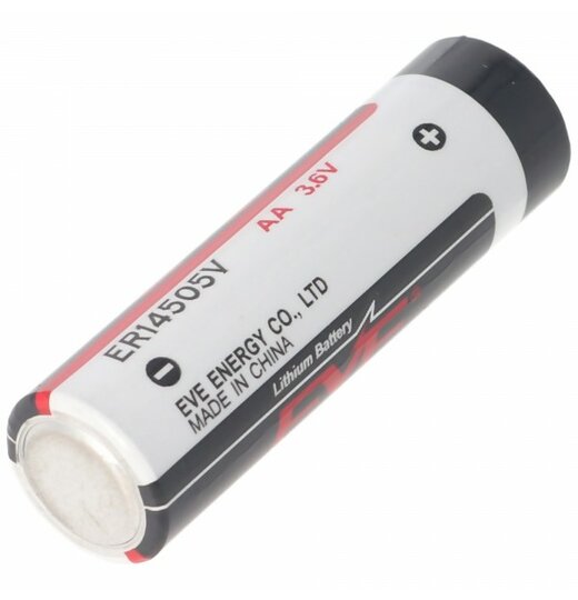 LI Lithium-AA-Batterien, 3,6V, -55...85C, 2600mAh