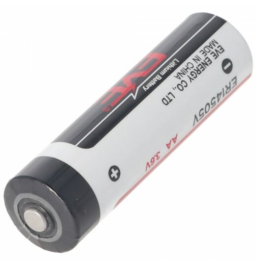 LI Lithium-AA-Batterien, 3,6V, -55...85C, 2600mAh