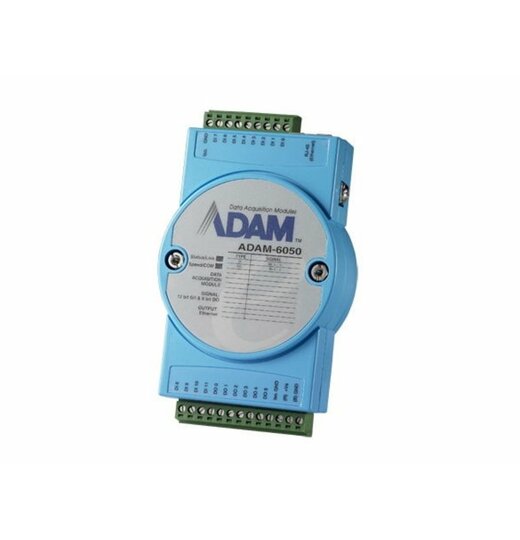 ADAM-6050-D1: isoliertes digitales I/O Modul mit LAN Schnittstelle