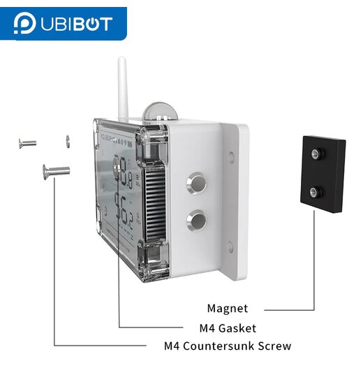 UbiBot Magnetbefestigung (fr WS1 Pro, GS1, GS2)