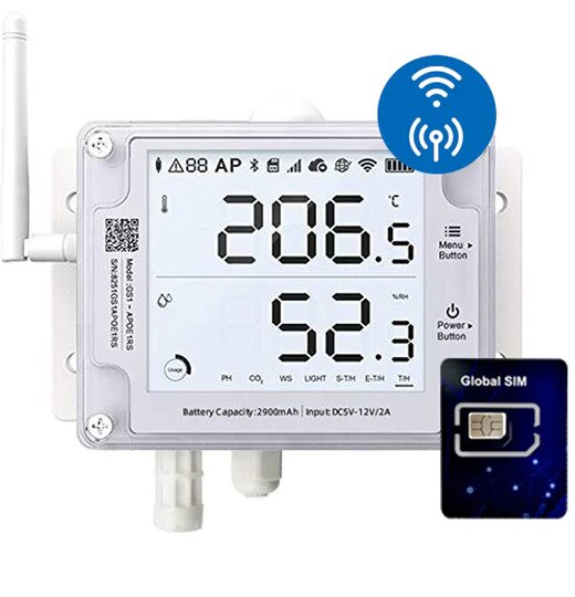 UbiBot GS1 - Datenlogger mit WiFi und LTE