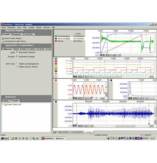 NextView Analyse: Messdaten-Auswertung und Dokumentation