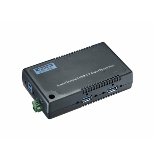 USB-4630 4-Port Isolated USB 3.0 SuperSpeed Hub