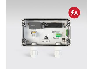 Aranet 4-20 mA Transmitter mit 24 V/DC Stromversorgung