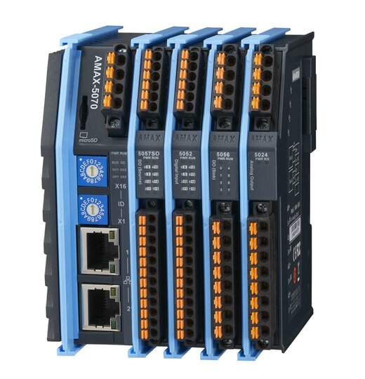 AMAX-5070-A: Modbus Coupler mit ID Switch fr Slice IO Module