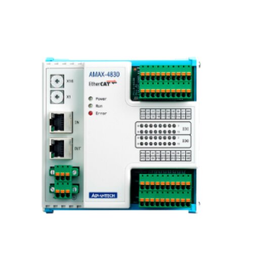 AMAX-4830: 16-ch IDI & 16-ch IDO EtherCAT Remote I/O module