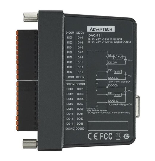 iDAQ-731 16-Kanal-IDI- und 16-Kanal-Universal-IDO-iDAQ-Modul