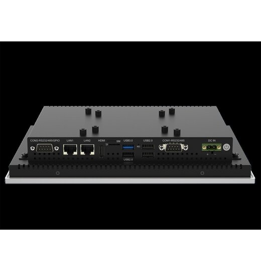 RPC-DCS101R2A: 10,1 Zoll ARM basiertes industrielles Web Panel HMI mit PCAP Multi-Touch | 2GB RAM & 16GB eMMC | 1280x800 | 350 cd/m | 12V DC-In
