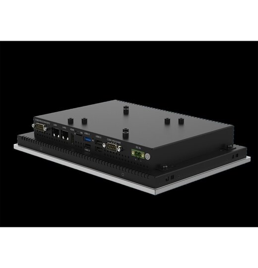 RPC-DCS101R2A: 10,1 Zoll ARM basiertes industrielles Web Panel HMI mit PCAP Multi-Touch | 2GB RAM & 16GB eMMC | 1280x800 | 350 cd/m | 12V DC-In