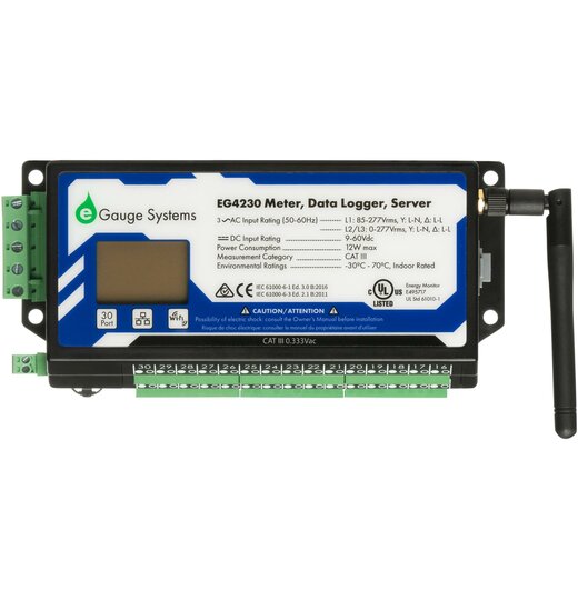 EG4230 eGauge Pro WiFi Energie-Datenlogger fr bis zu 30 Stromkreise