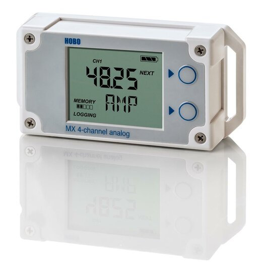 MX1105 - 4-Kanal-Analog-Datenlogger mit LCD Display