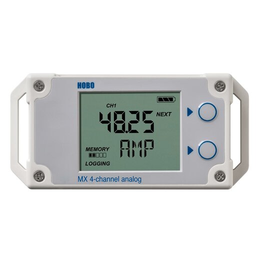 MX1105 - 4-Kanal-Analog-Datenlogger mit LCD Display