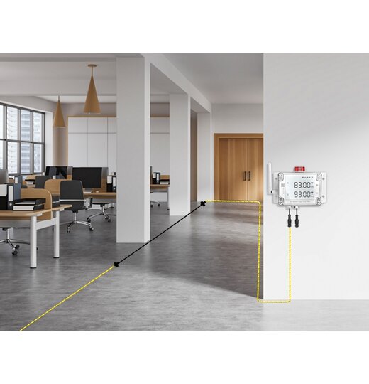 Leckage Detektor System mit WIFI, Ethernet, SIM-Karte