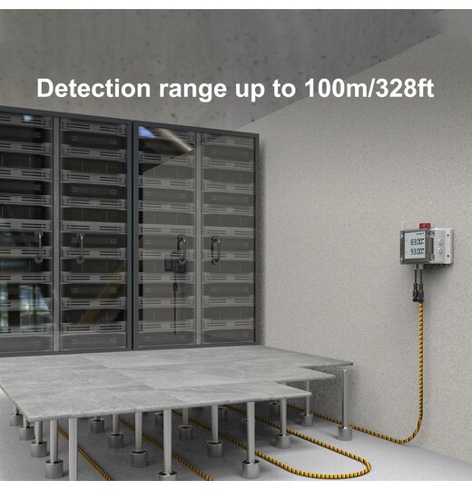 Leckage Detektor System mit WIFI, Ethernet, SIM-Karte
