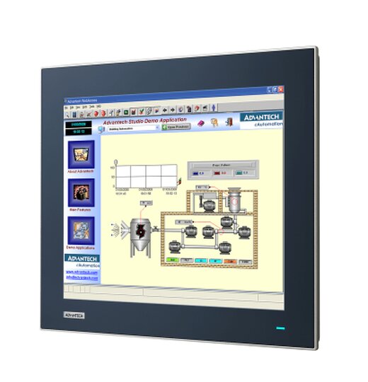 TPC-315-RJ23A: 15,0 Zoll Touch Panel PC, lfterlos -mit Intel Celeron J6412 Quad-core Prozessor, 8GB RAM