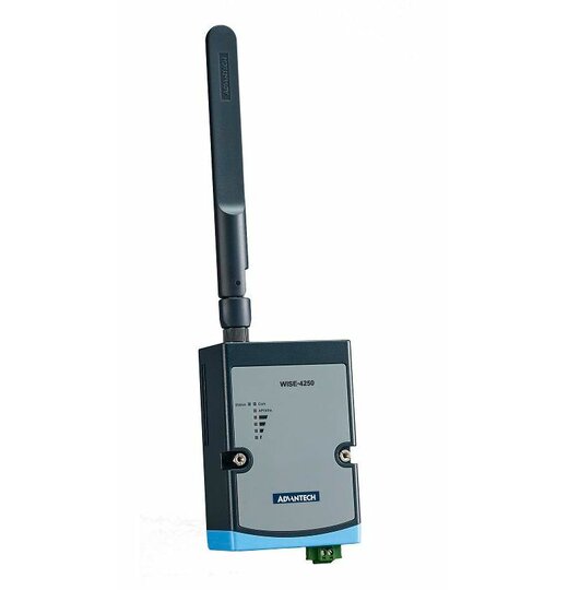 WISE-4250-S232A 2.4/5 GHz WiFi I/O Modul mit Temperatur- und Luftfeuchtigkeitssensor
