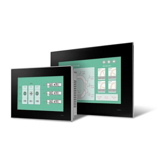 TPC-100WX Serie: 7/10.1 Industrie Touchpanel-PC mit ARM Cortex&trade;-A53 | High-Brightness | IK08-Vandalismusschutz