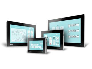TPC-100W Serie: 7/10.1/15.6/21.5 Industrie Touchpanel PC...