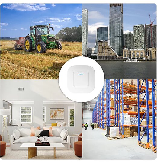 LoRa Gateway - WiFi, Ethernet/Mobilfunk und PoE