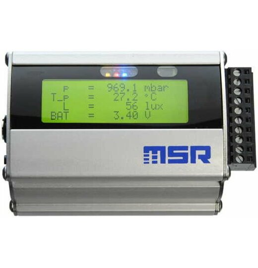 MSR255 Universal Datenlogger, robustes Multitalent mit LC-Anzeige